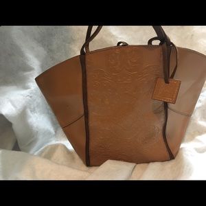 Leather Liz Claiborne tote